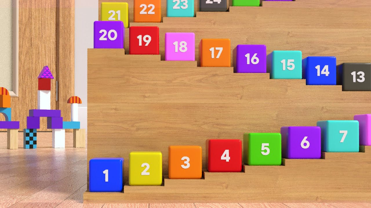 πΆ Fun Numbers Song: Count from 1 to 100 with 123kidstv