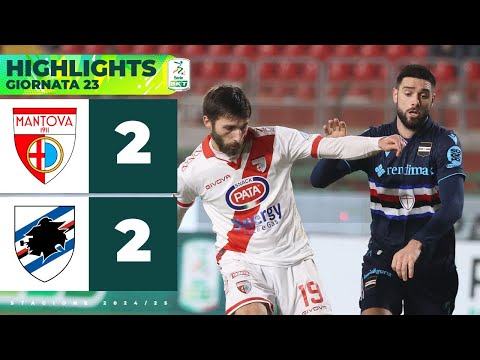 Mantova-Sampdoria 2-2 | MANCUSO e TRIMBOLI vanificano la doppietta di DEPAOLI | HIGHLIGHTS Serie BKT