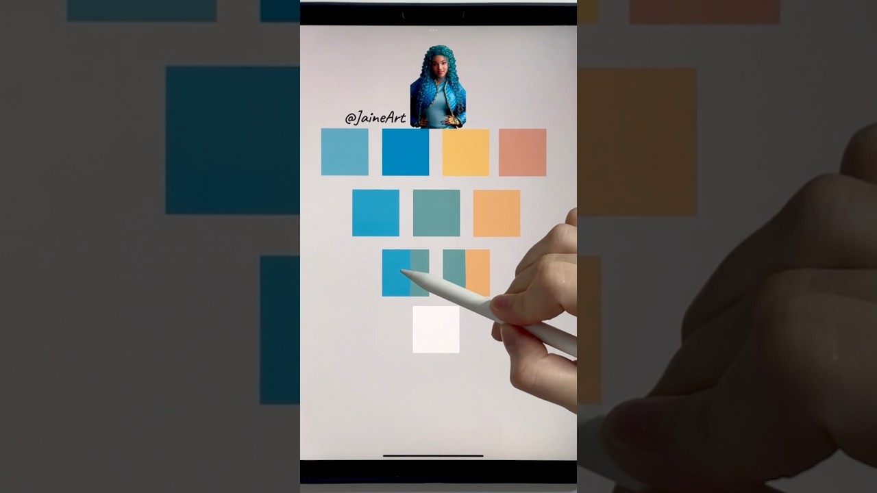 Chloe Charming Colors Palette from Descendants: The Rise of Red