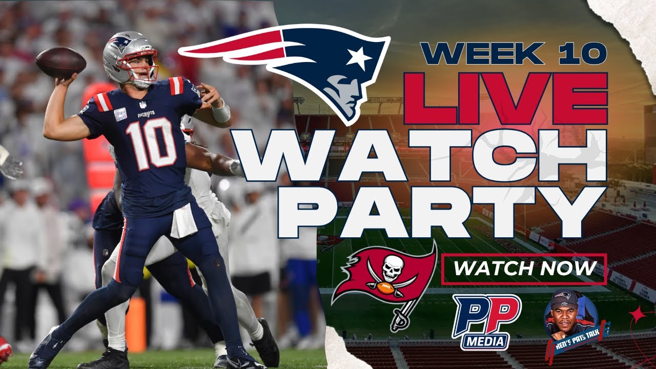 Buccaneers vs Patriots Live Play-by-Play & Reactions 🏈
