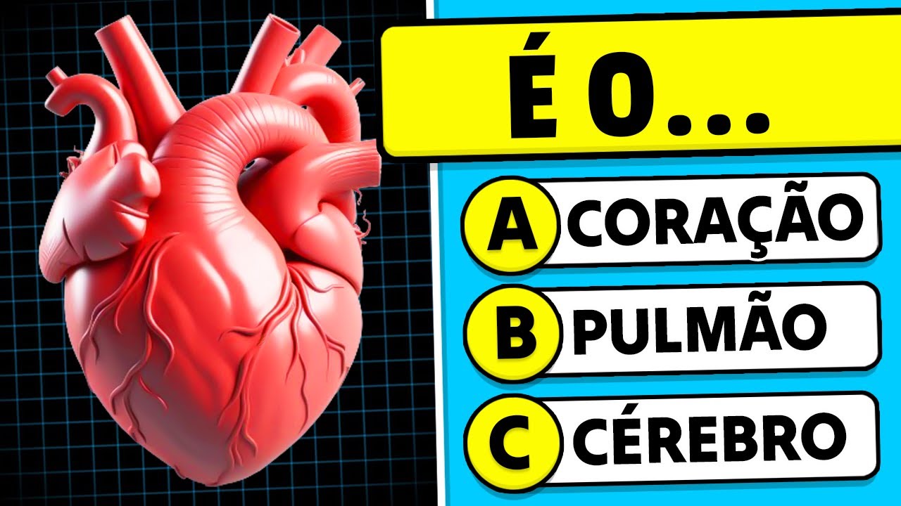 🧠 Teste seu Conhecimento Sobre o Corpo Humano! Desafie-se Agora