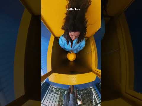 Dry trapdoor slide! 😱