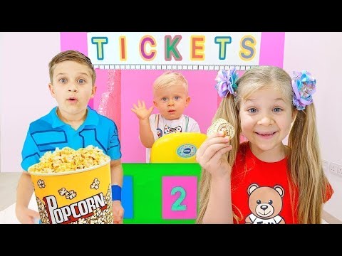 Oliver and Diana Roma's AMAZING Playhouses Adventures - Fun Advnetures with Diana and Roma