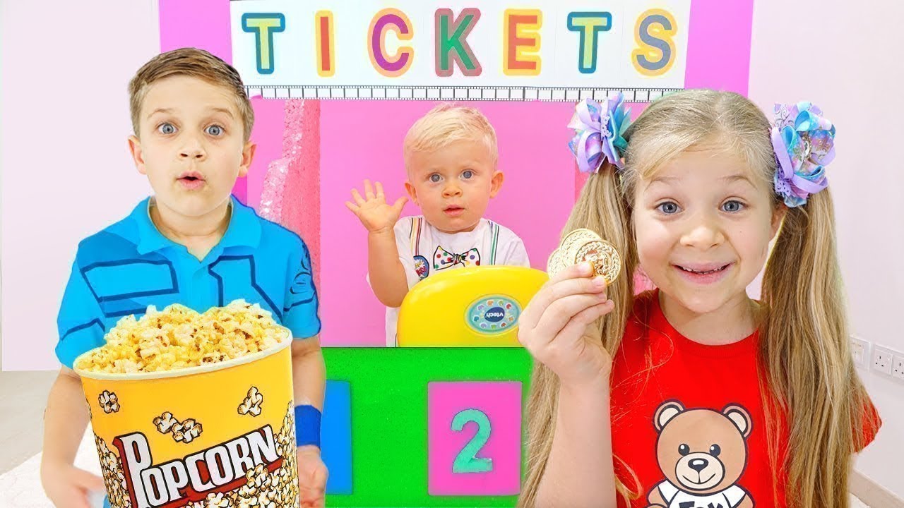 Oliver & Diana Roma's Exciting Playhouse Adventures! 🏡