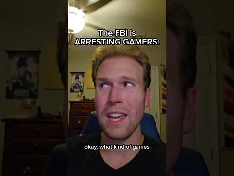 The FBI is ARRESTING GAMERS #shorts