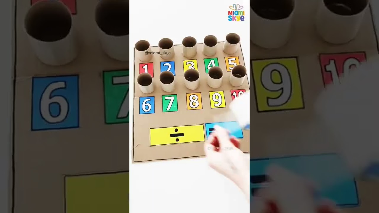 Fun Math Challenge for Kids! 🧮 | Division Board Short