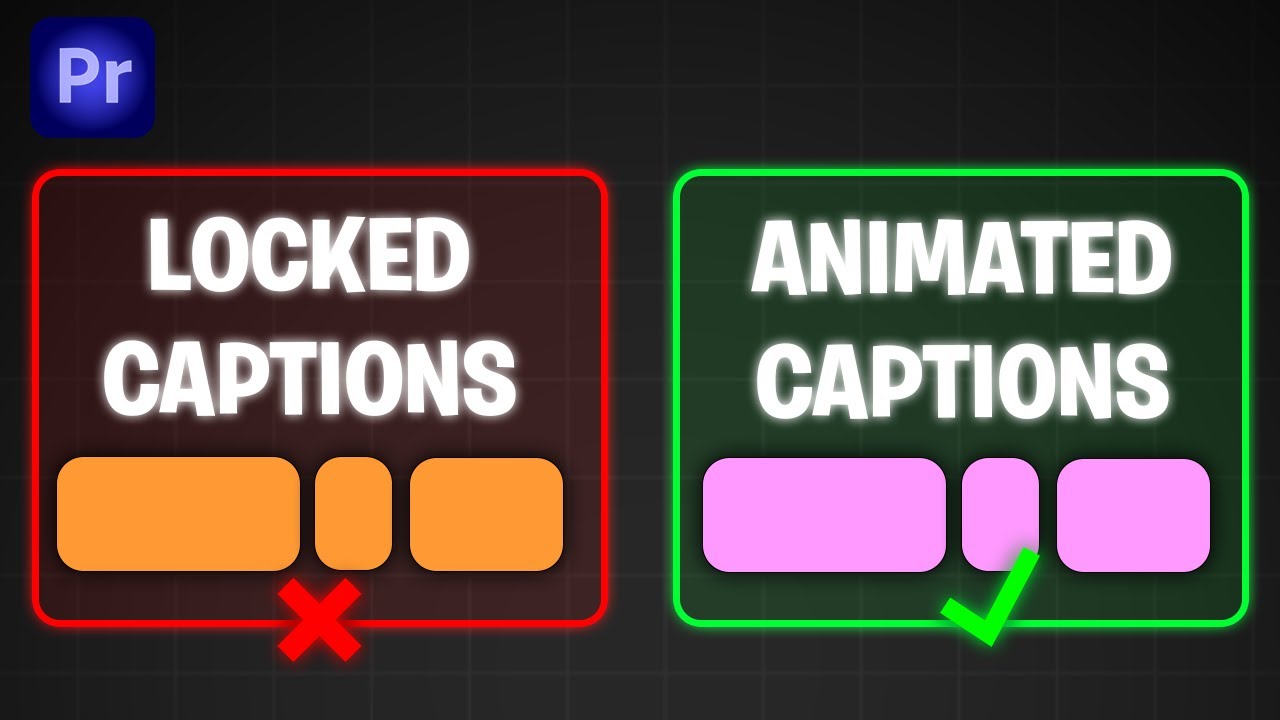 Animate Subtitles in Premiere Pro 🎬