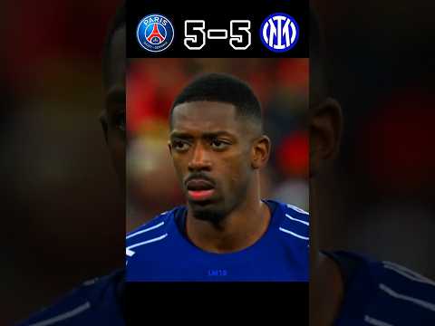 Psg vs Inter Milan 🤯🔥| imaginary Champions League Final 2025