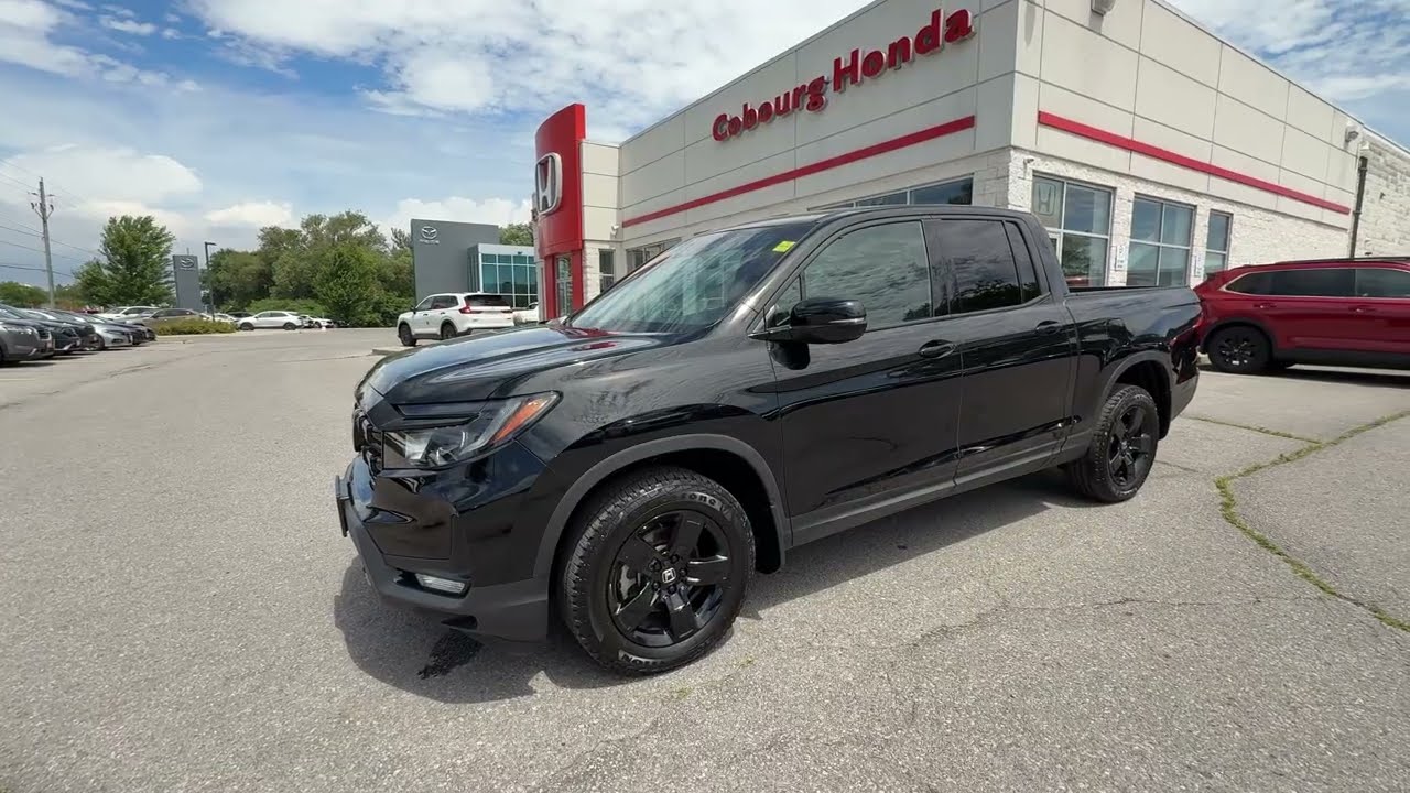 2024 Honda Ridgeline Black Edition AWD 🚗