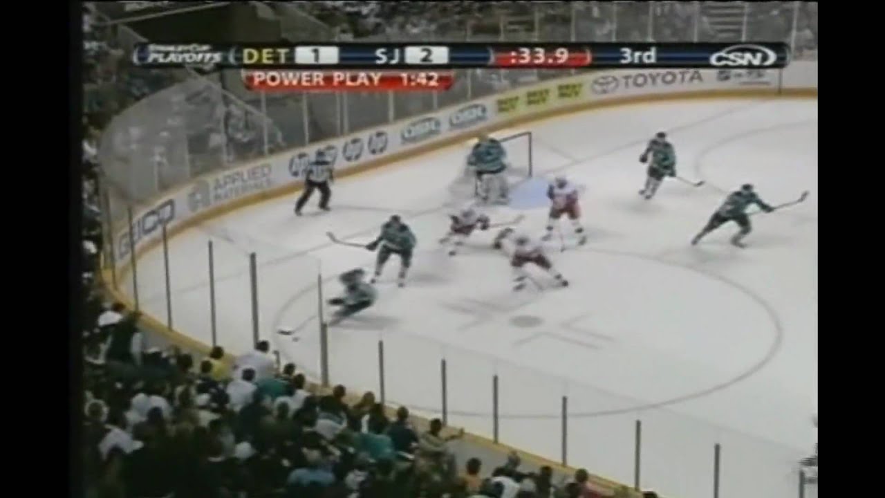 2010 Sharks vs. Red Wings Game 5 Win 🏒