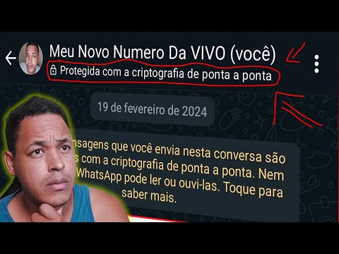 PROTEGIDA COM A  CRIPTOGRAFIA DE PONTA  A PONTA NO WHATSAPP OQUE SIGNIFICA ESSA MENSAGEM NO WHATSAPP
