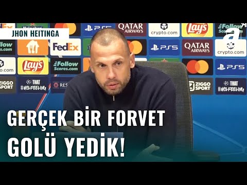 Ajax 0-3 Galatasaray | John Heitinga Basın Toplantısı