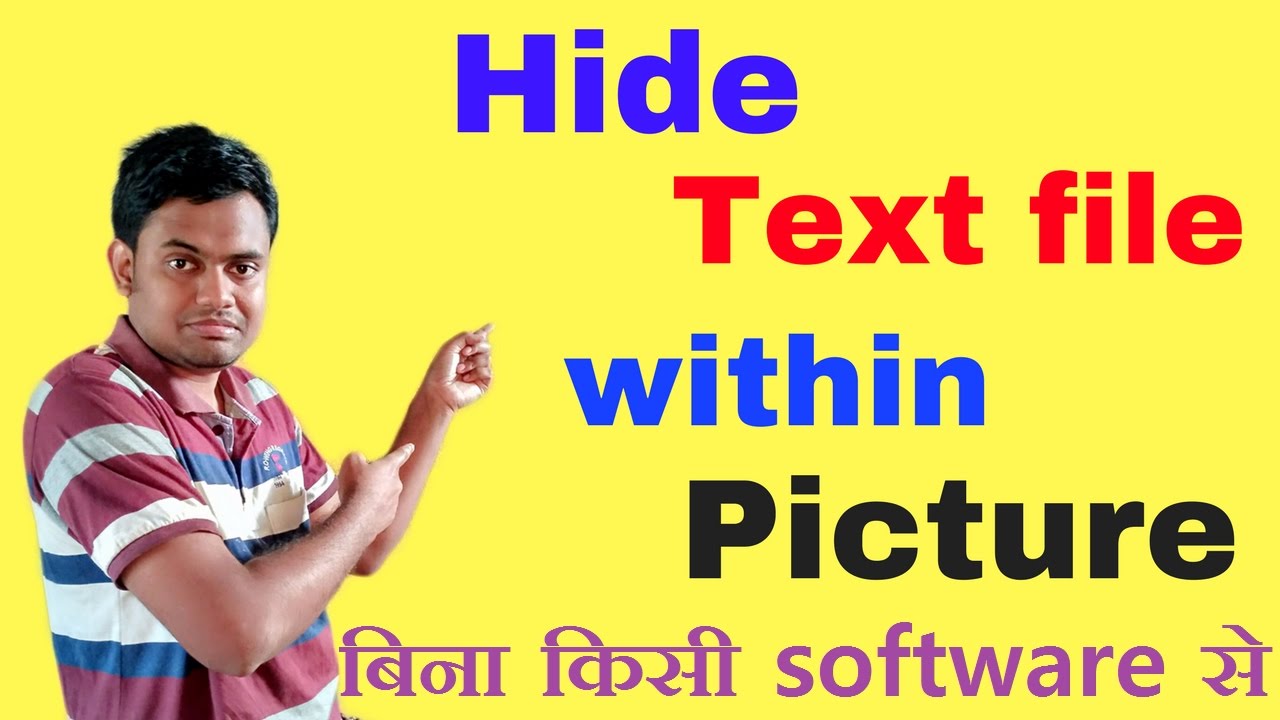 Easiest Way to Hide Text Files Inside Images Online 🖼️ | No Software Needed