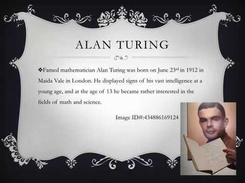 Alan Turing Screencast