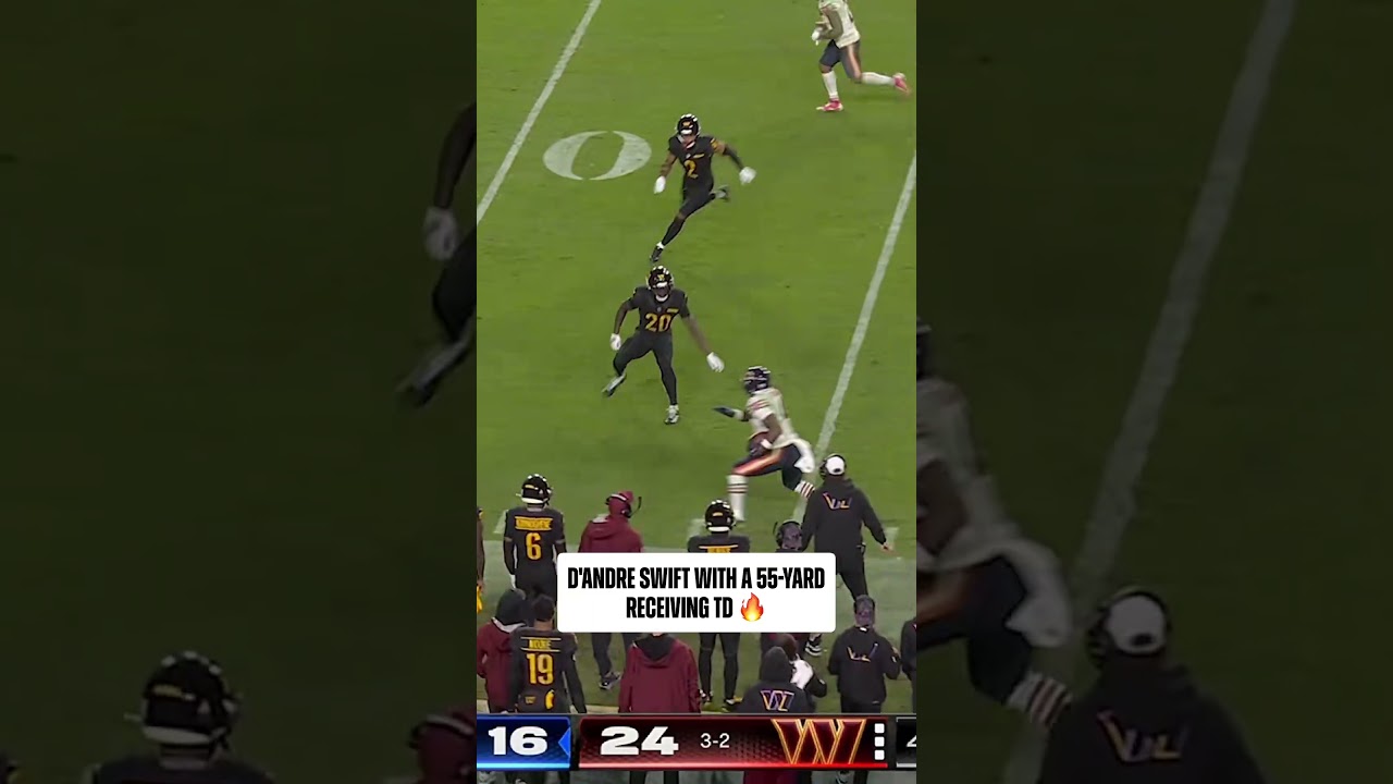D'Andre Swift Scores Big Touchdown! 🚀 Watch Live NFL Action Now