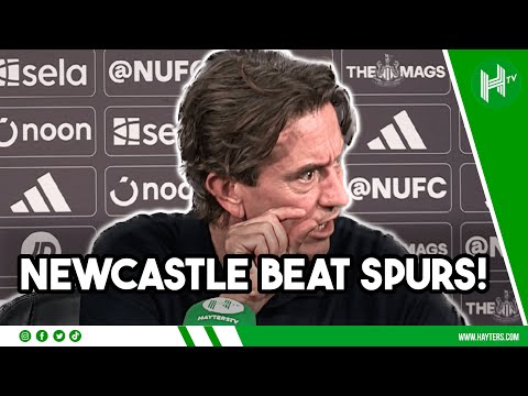Newcastle beat Spurs! Thomas Frank REACTS | Newcastle 2-0 Tottenham