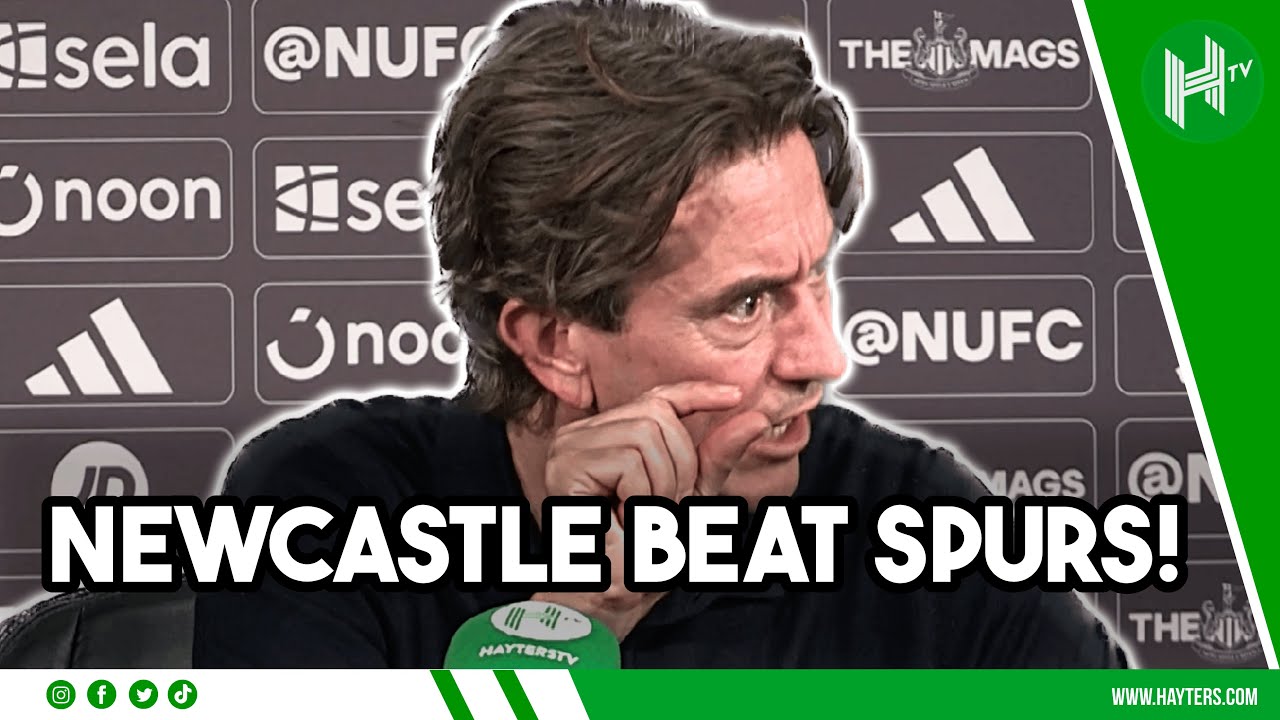 Newcastle Defeats Tottenham 2-0 | Thomas Frank's Reaction to the Carabao Cup Loss ⚽