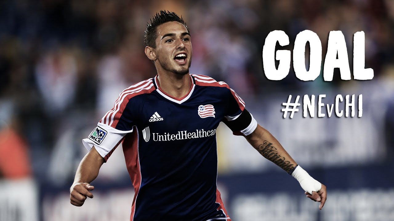 GOAL: Diego Fagundez nods it home | New England Revolution vs. Chicago Fire