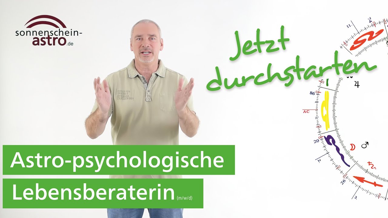 Ausbildung psychologische Astrologie in nur 12 Monaten