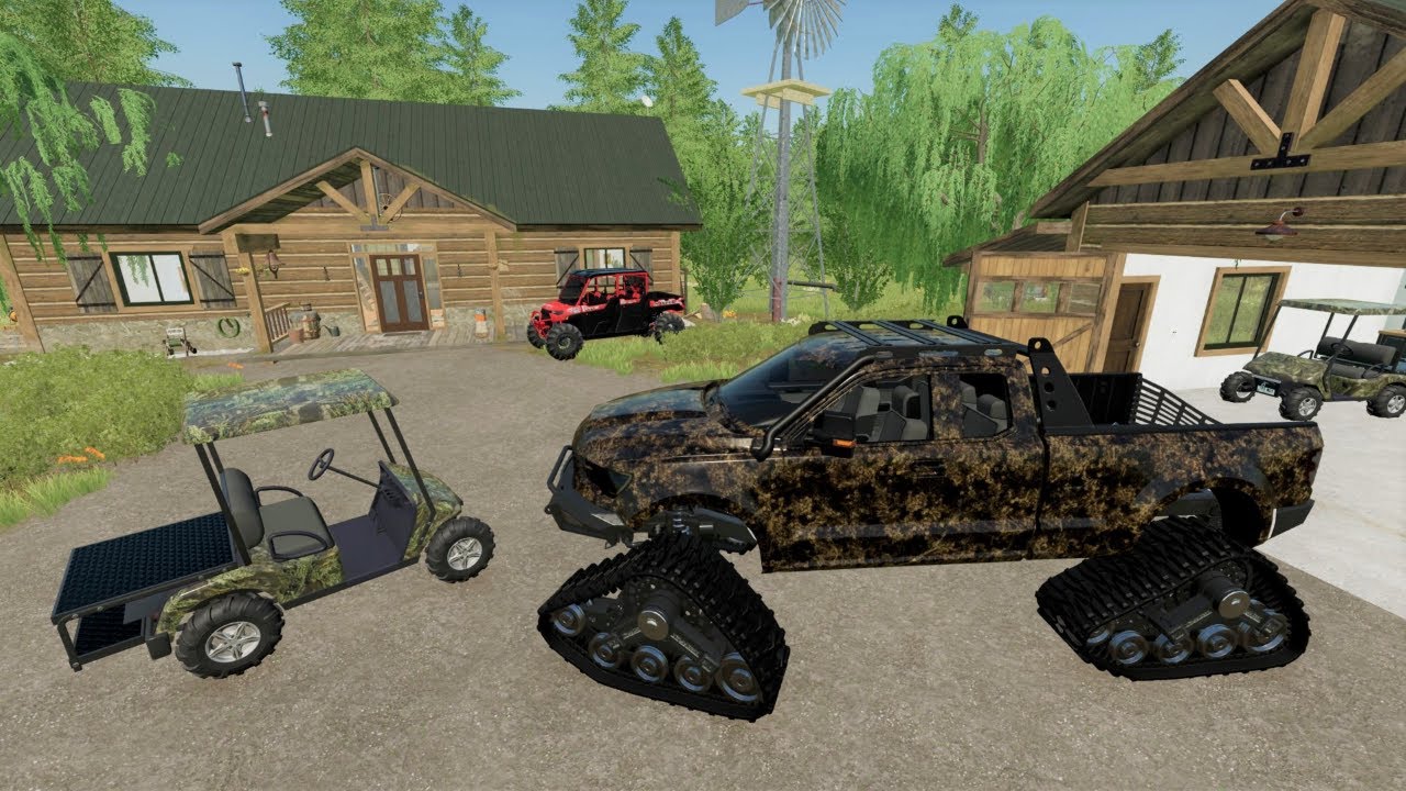 Buying an Abandoned Ranch with Camo Vehicles 🚜