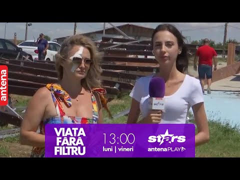 Ferma Amaliei Bellantoni, distrusă de vijelie!