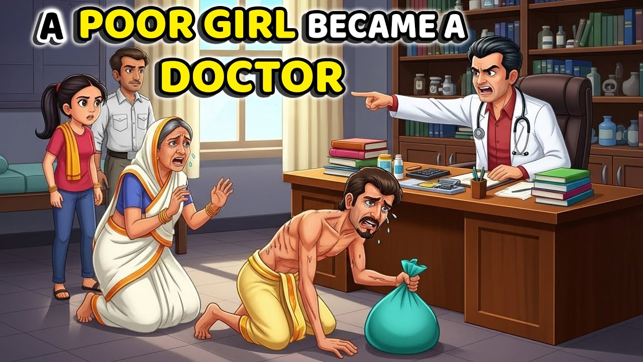 Poor Girl Becomes a Doctor | Moral English Story