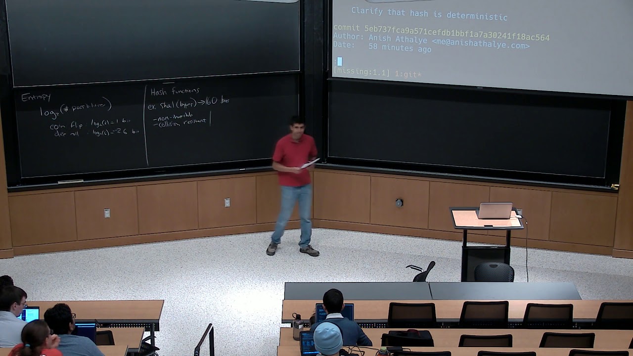 Lecture 9: Essential Security & Cryptography Concepts (2020) π