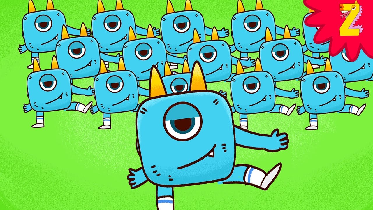 100 Monster Count & Dance Song for Kids! 🧟‍♂️