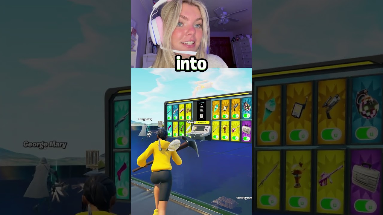 Master the Flying Hack in 1v1 with Every Gun! 🚀