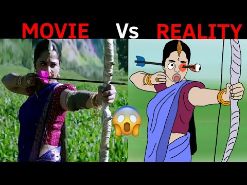 BAHUBALI Movie Vs Reality Part 3 || Prabhas || Funny 2d Animation @Deep Animation Zone