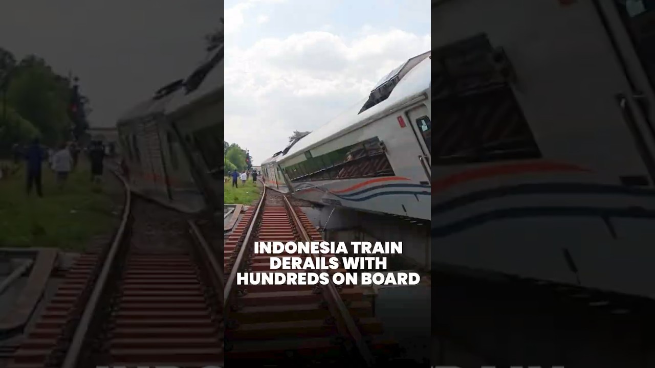 Train Derailment in Indonesia: Hundreds of Passengers on Board π