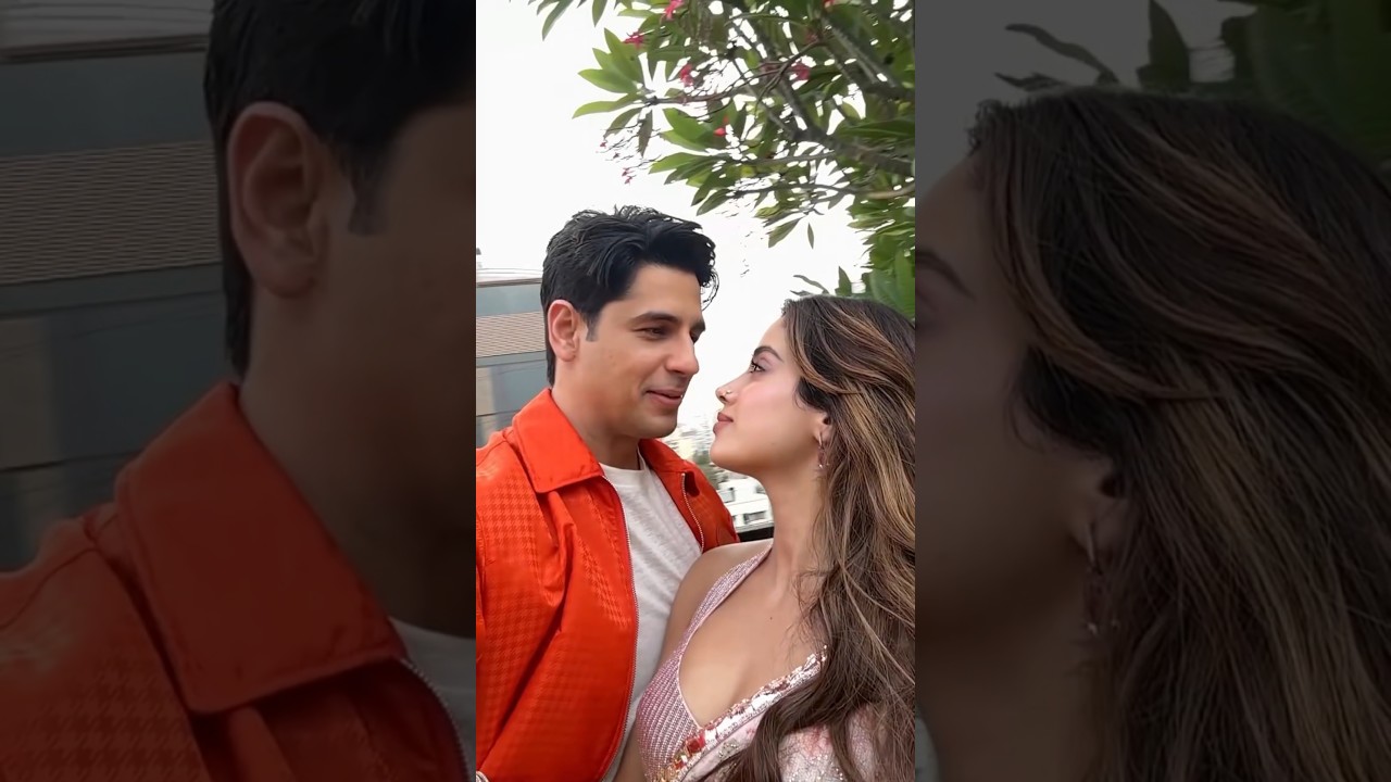 Sidharth Malhotra & Janhvi Kapoor - Pardesiya | Param Sundari Love Song