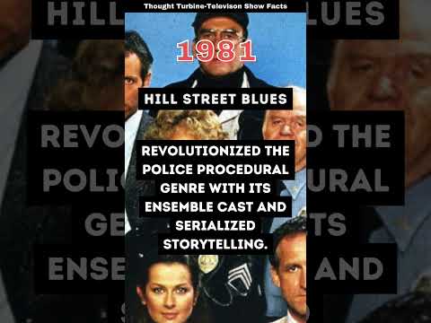 1981-TV Facts: Hill Street Blues - Redefining the Police Drama Genre #tv #tvhistory #HillStreetBlues