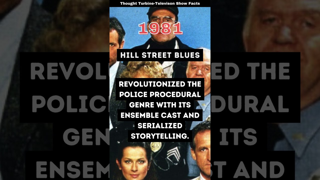 1981-TV Facts: How Hill Street Blues Revolutionized Police Dramas 🚓