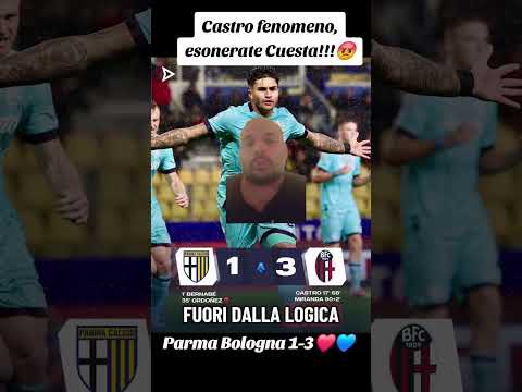 Parma–Bologna 1-3: ITALIANO UMILIA CUESTA! LEZIONE DI CALCIO! 💣