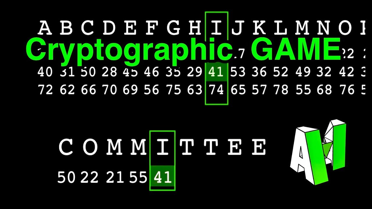Ciphers - Classroom Game that Highlights Key Features of a Good Cipher