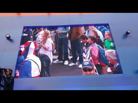 Ivet Lalova - Silver medal 200 m European championship Amsterdam 2016 - Medal ceremony