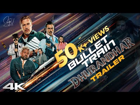 Bullet Train Dhurandhar First look style Ft Brad Pitt | Hanumankind | SPV Edits