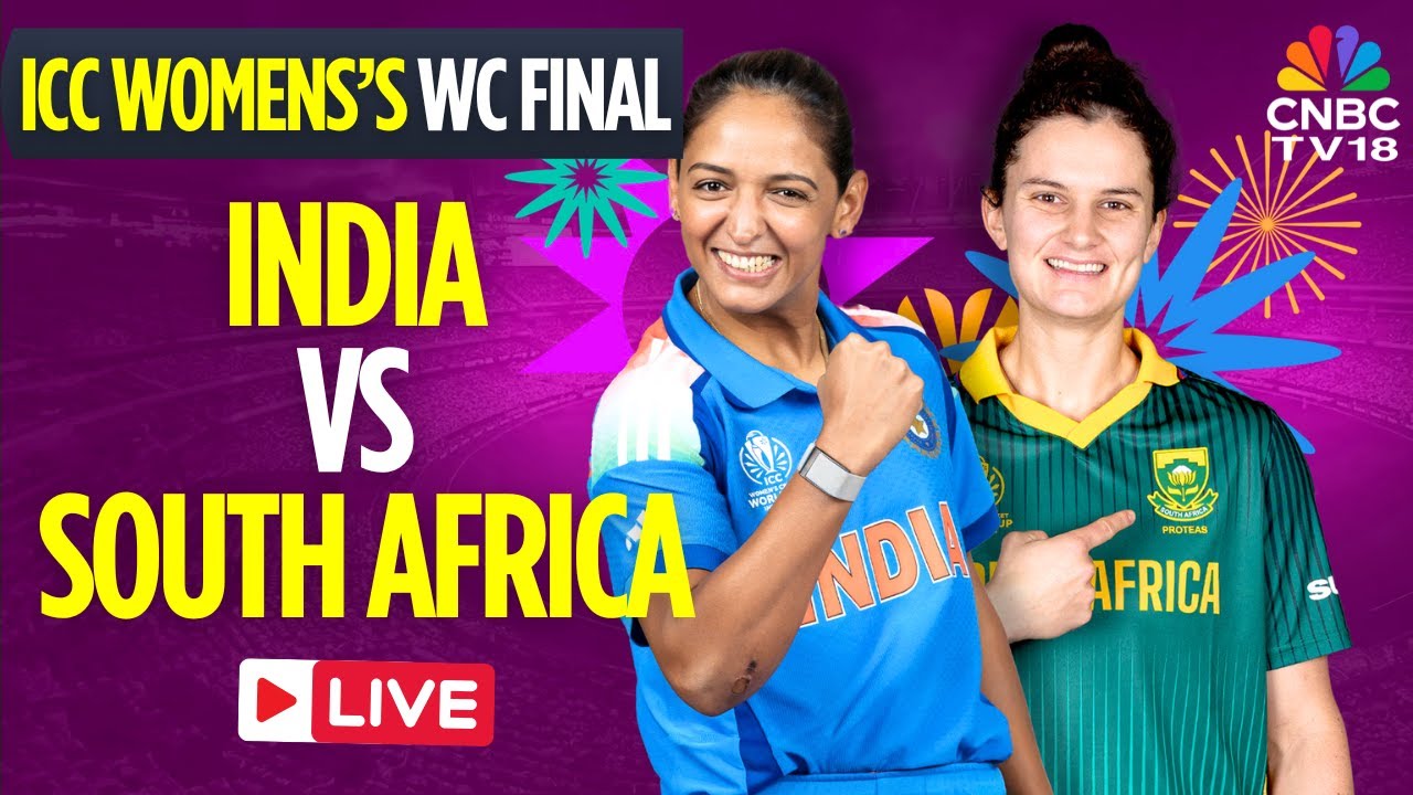 India vs South Africa Women's World Cup Final LIVE Score π | Live Updates from DY Patil Stadium