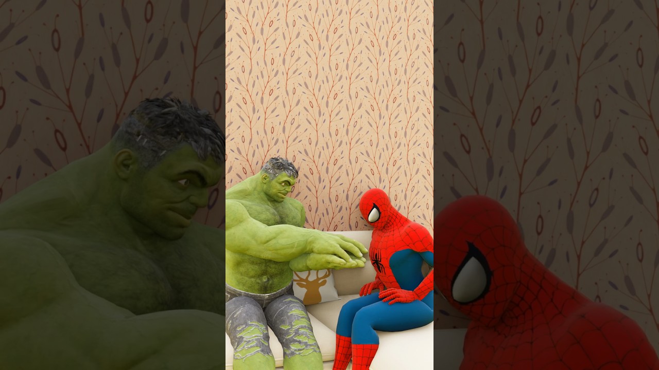 Hulk's Surprising Power Revealed! π± Spiderman's Reaction Will Make You Laugh
