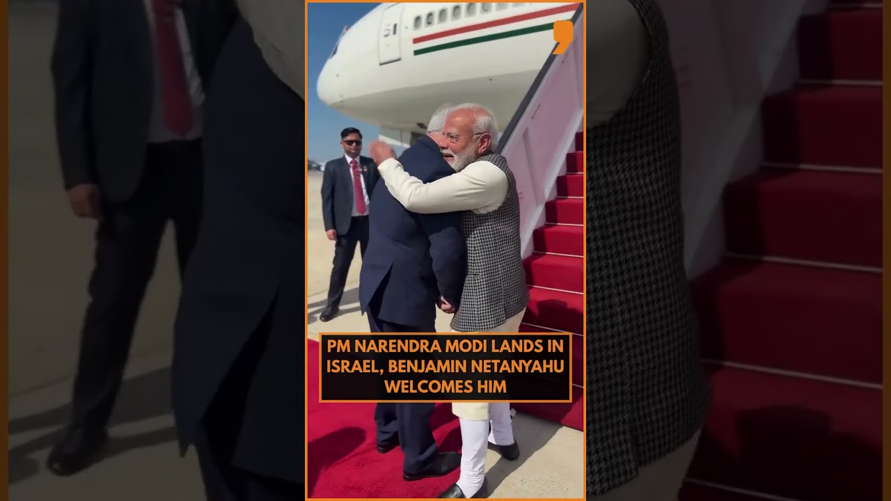PM Modi Arrives in Tel Aviv, Warmly Welcomed by Netanyahu | India-Israel Visit 2026