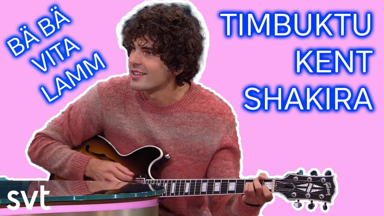 Daniel Hallberg Performs 'Bä bä vita lamm' with Timbuktu, Kent, Shakira & Ulf Lundell 🎶