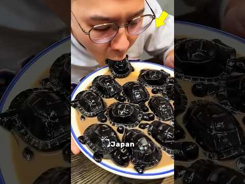 These Baby Turtles Are Actually Dessert in Japan?? 🫣🇯🇵 #japan #shorts