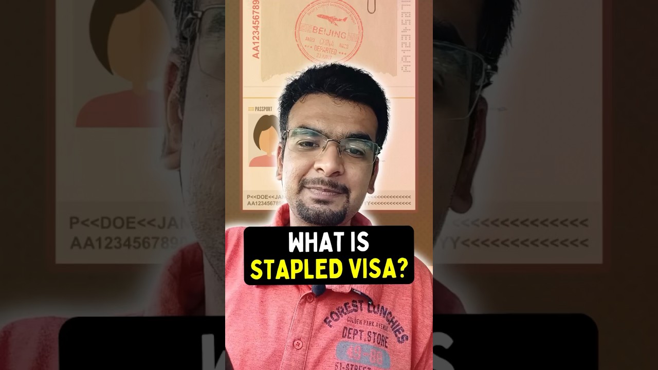 China's Stapled Visa to Arunachal & Aksai Chin Dispute π¨π³