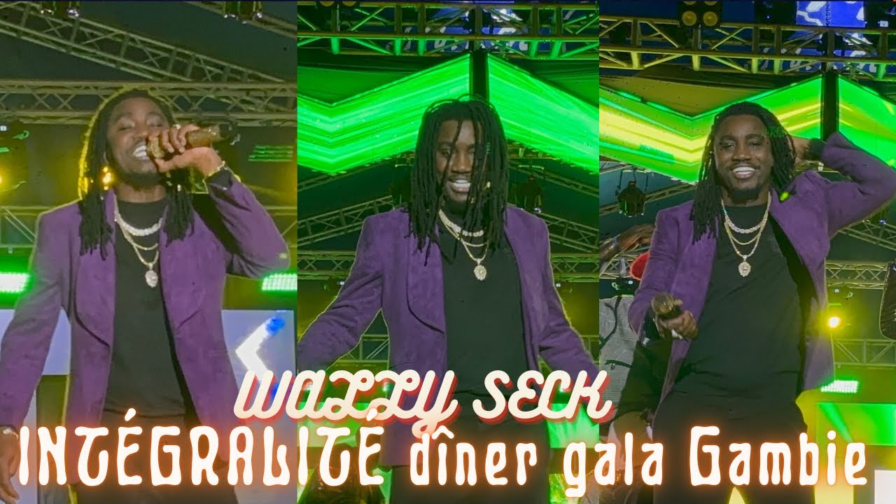 Dîner de Gala avec Wally Seck à Q-City Gambie 🎉
