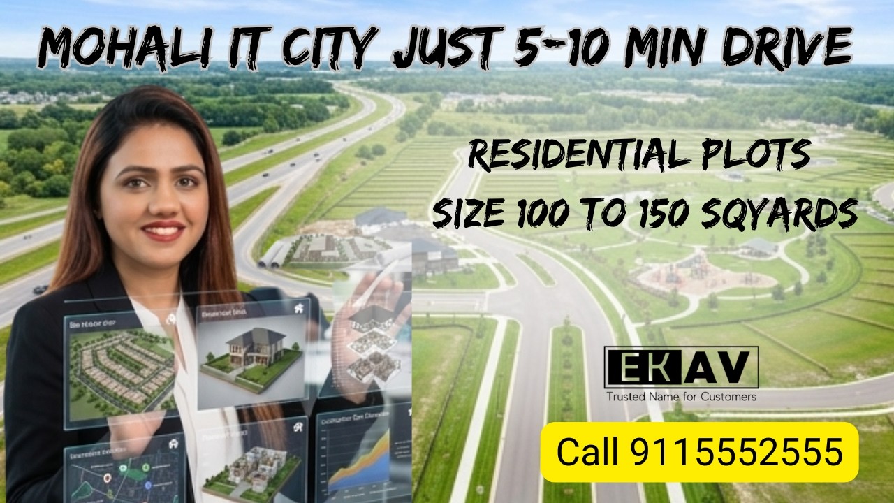 Plots Near IT City Mohali | Bharatmala Highway Access