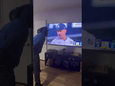 WALK OFF HOMERUN FREDDIE!!! #omg  #dodgers vs #yankees #mlb #worldseries #losangeles
