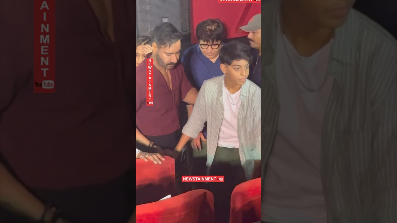 Ajay & Yug Devgn Promote Kajol's Mythological Horror 'MAA' 🎬