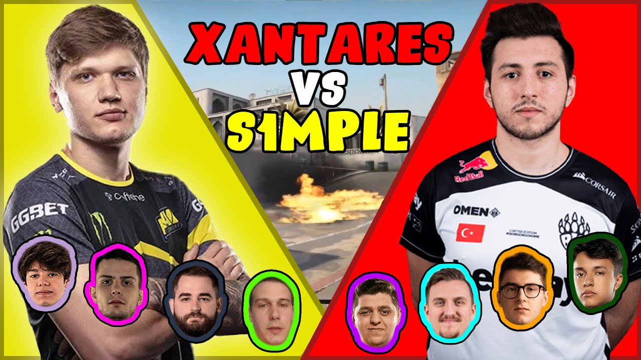 S1mple vs Xantares with Fallen Tabsen and Loba - CSGO Fpl Stream Battles