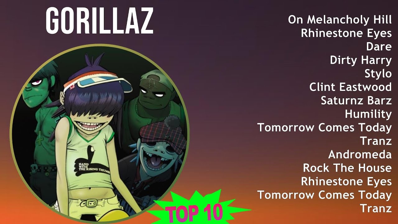 Gorillaz 2025 Mix: Top Songs & Hits ๐ถ